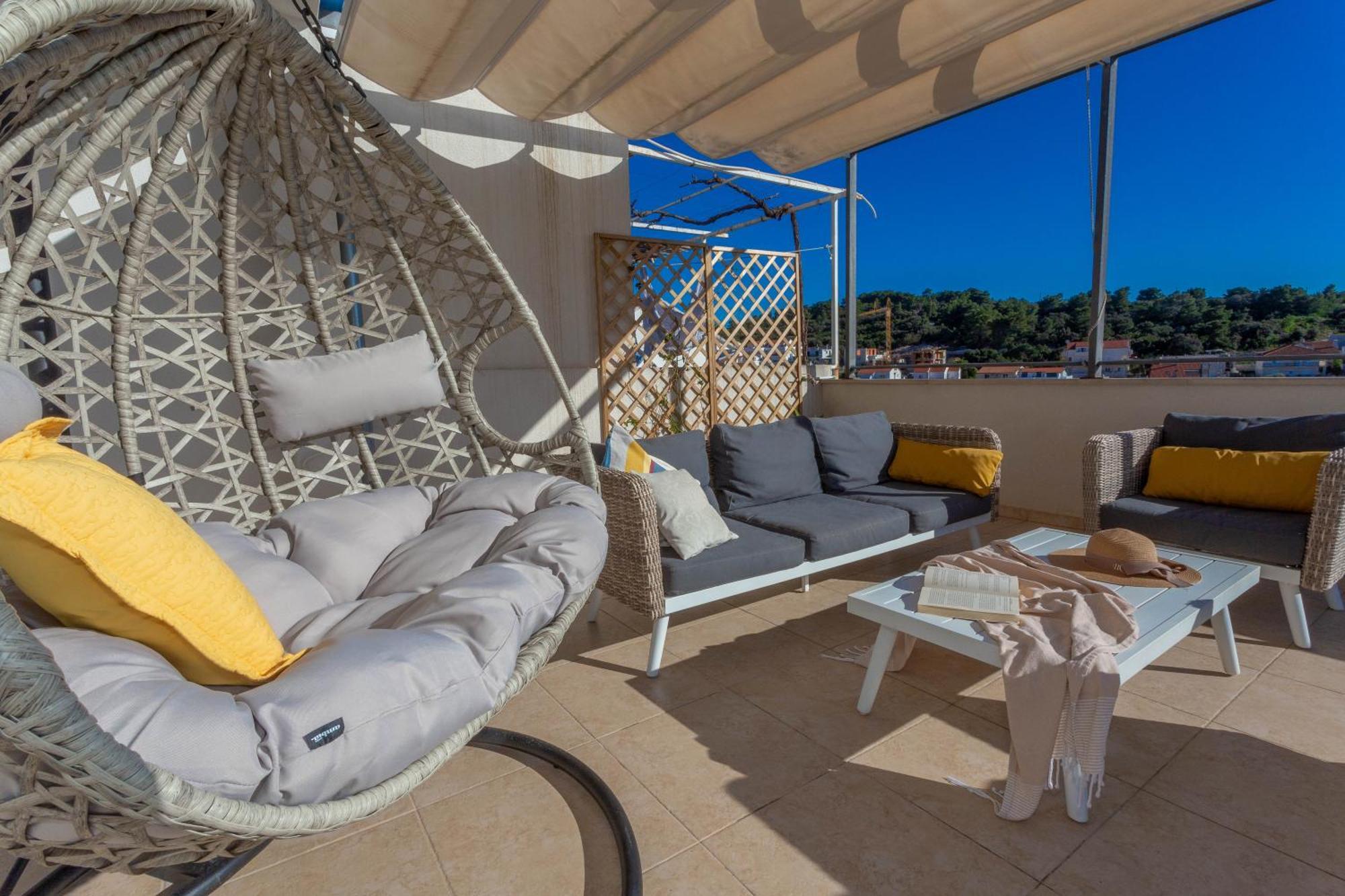 Apartment Tasina Хвар Экстерьер фото